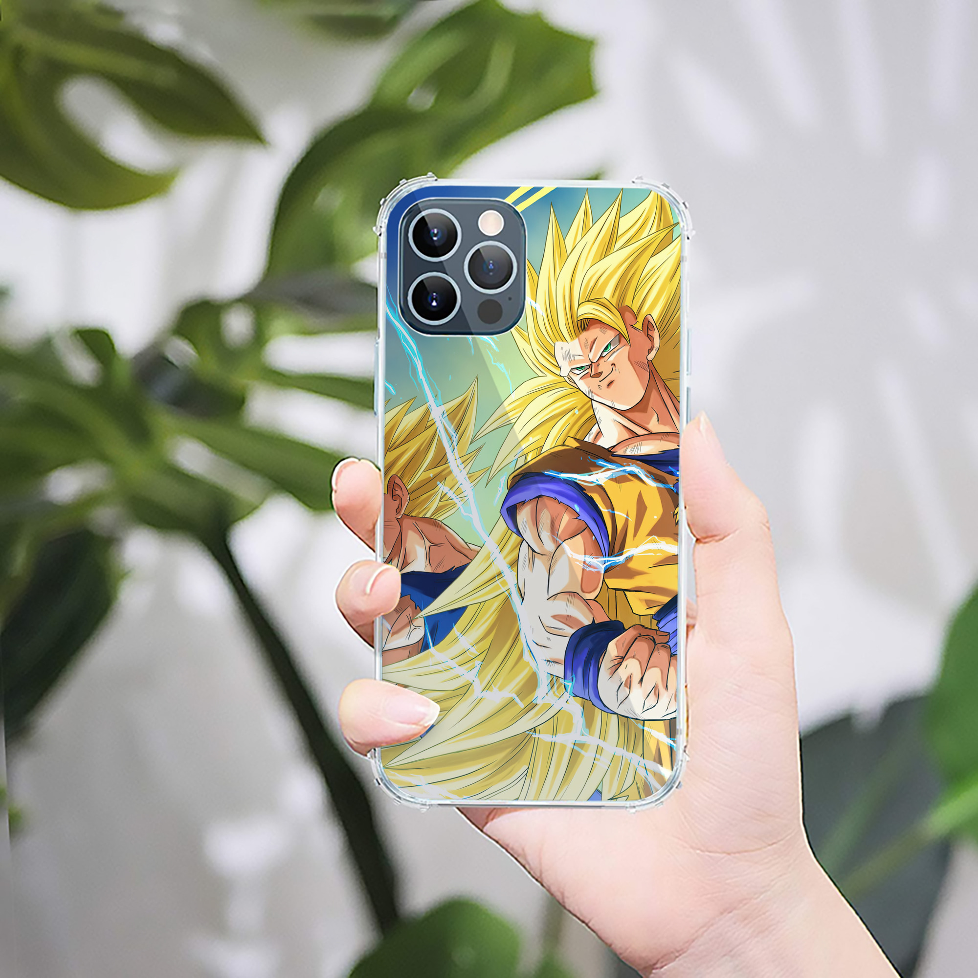 （画像用） ドラゴンボール DRAGON BALL 【iPhone 12シリーズ対応】透明スマホケース（クリアソフトケース）